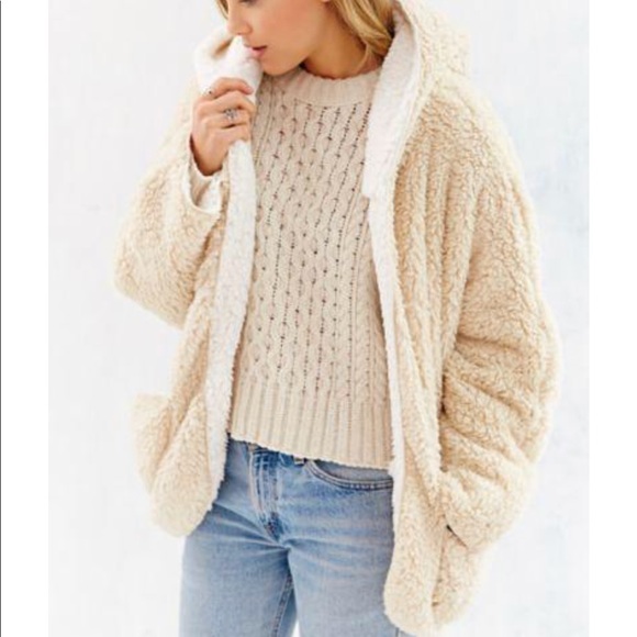 Reversible Fuzzy Jacket Outlet Store 
